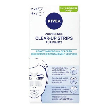 Очищающие полоски 6шт., Nivea
Очищающие полоски 6шт., Nivea
