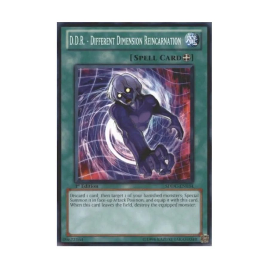 CCG ГДР - Реинкарнация в другом измерении (обычная), Yu-Gi-Oh - Structure Deck - Dragons Collide - Singles
CCG ГДР - Реинкарнация в другом измерении (обычная), Yu-Gi-Oh - Structure Deck - Dragons Collide - Singles