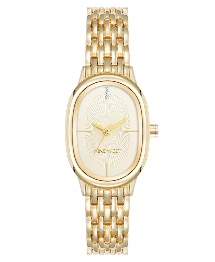 Женские часы Quartz Delicate Oval из золотистого металлического сплава, 23 мм Anne Klein
Женские часы Quartz Delicate Oval из золотистого металлического сплава, 23 мм Anne Klein