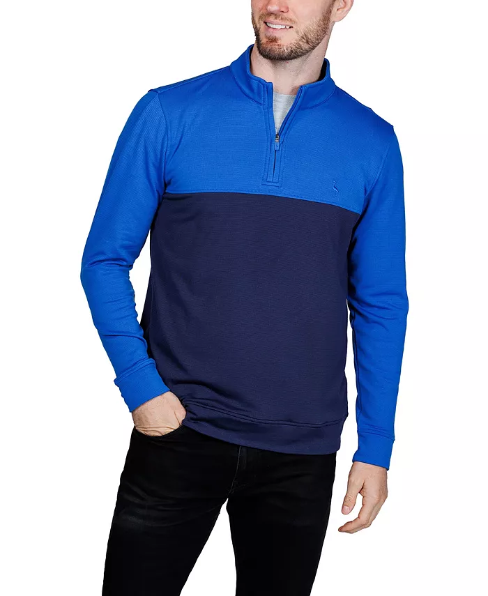 Мужская цветная фактурная куртка-бомбер Performance Quarter Zip Tailorbyrd, синий
Мужская цветная фактурная куртка-бомбер Performance Quarter Zip Tailorbyrd, синий