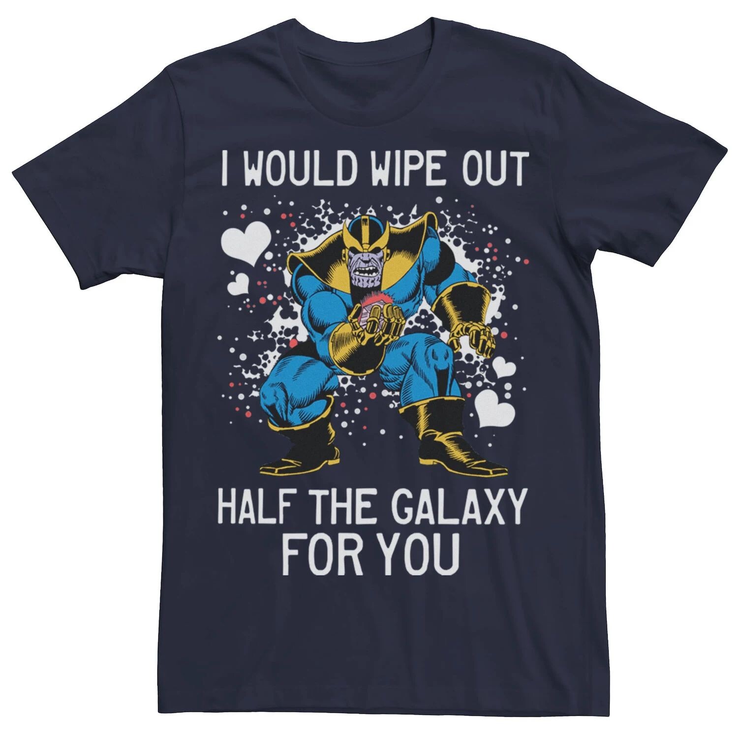 Мужская футболка Marvel Thanos Half The Galaxy Valentine Licensed Character
Мужская футболка Marvel Thanos Half The Galaxy Valentine Licensed Character
