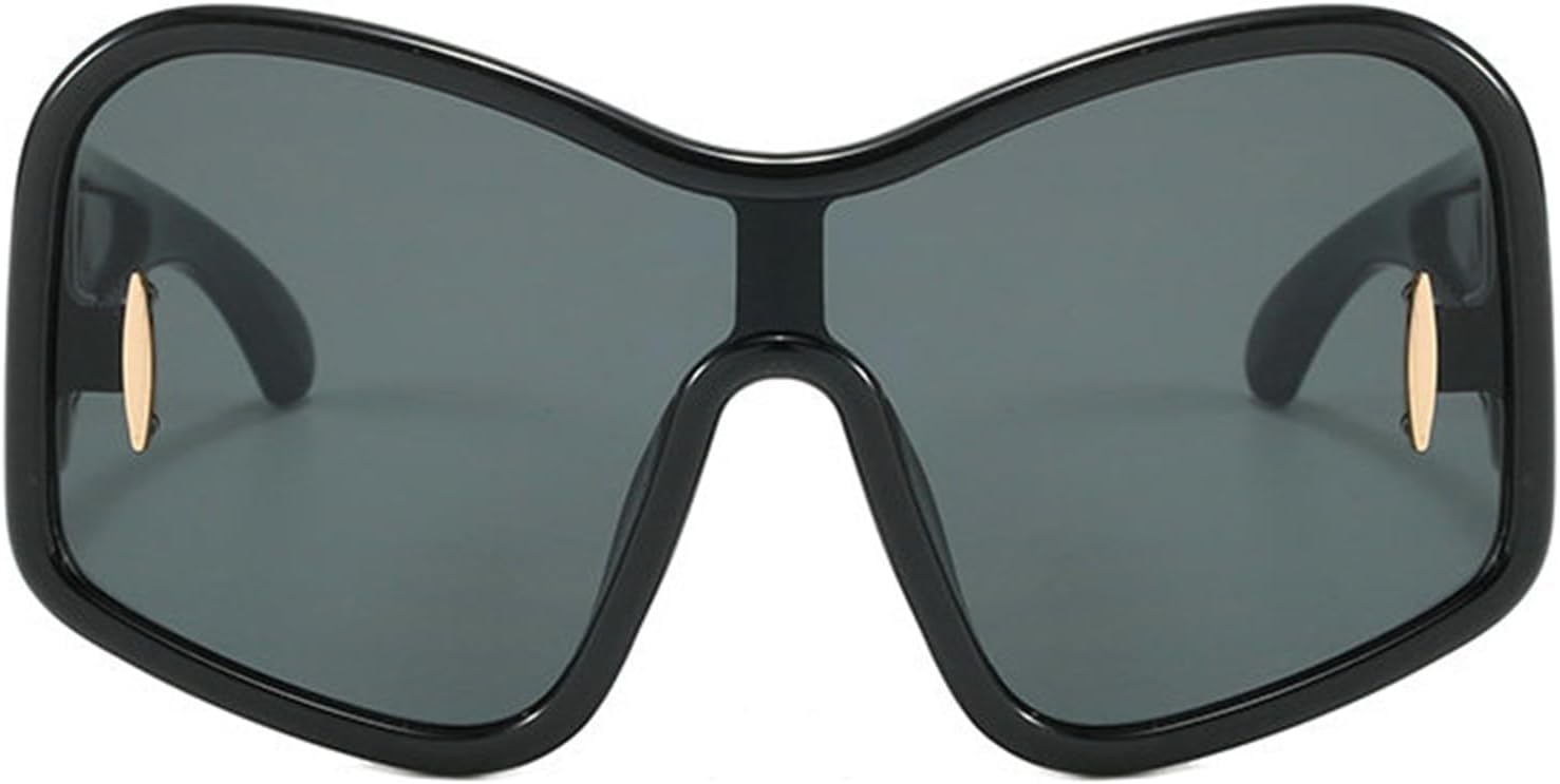 Солнцезащитные очки Willochra Oversized Wave Maske для женщин и мужчин, модные винтажные солнцезащитные очки в стиле панк, большая оправа, защита от УФ-излучения UV400, F25, C1
Солнцезащитные очки Willochra Oversized Wave Maske для женщин и мужчин, модные винтажные солнцезащитные очки в стиле панк, большая оправа, защита от УФ-излучения UV400, F25, C1