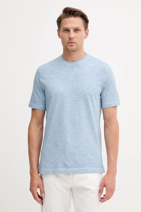 Хлопковая футболка United Colors Of Benetton, синий 
Хлопковая футболка United Colors Of Benetton, синий