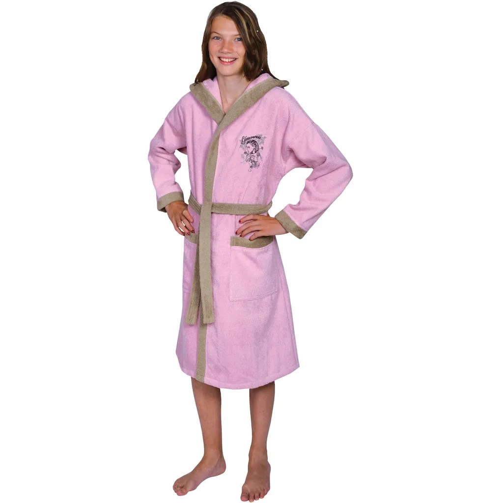 Детский халат Angel с вышивкой, с карманом, машинная стирка, подходит для сушки в сушильной машине Wörner, Altrosa
Детский халат Angel с вышивкой, с карманом, машинная стирка, подходит для сушки в сушильной машине Wörner, Altrosa