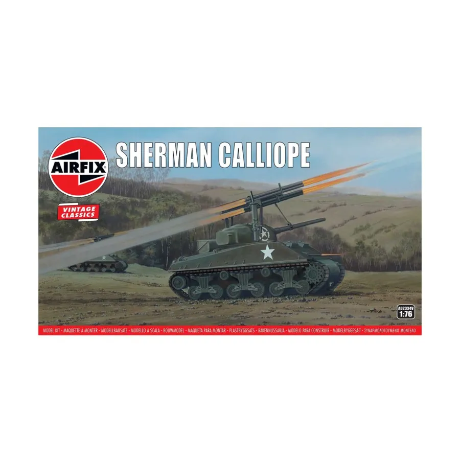 Шерман Каллиопа, Vintage Classics (1:76) (Airfix)
Шерман Каллиопа, Vintage Classics (1:76) (Airfix)