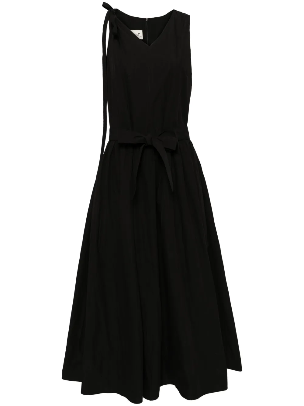 Поплиновое платье-рубашка Bambah, черный
Поплиновое платье-рубашка Bambah, черный