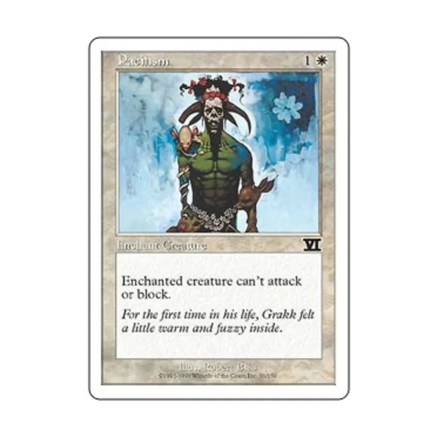 CCG Пацифизм (С), MTG - 6th Edition (Classic) 
CCG Пацифизм (С), MTG - 6th Edition (Classic)