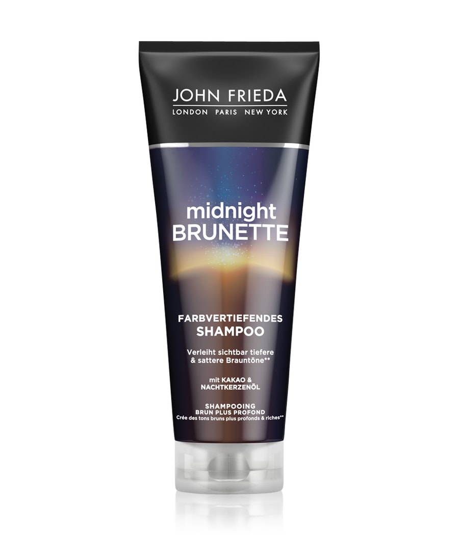 Шампунь для волос JOHN FRIEDA Midnight Brunette, 250 ml
Шампунь для волос JOHN FRIEDA Midnight Brunette, 250 ml