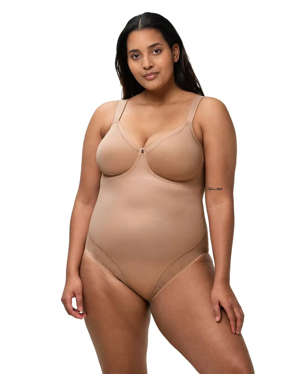 Женское утягивающее боди Triumph на косточках, бежевый
Женское утягивающее боди Triumph на косточках, бежевый