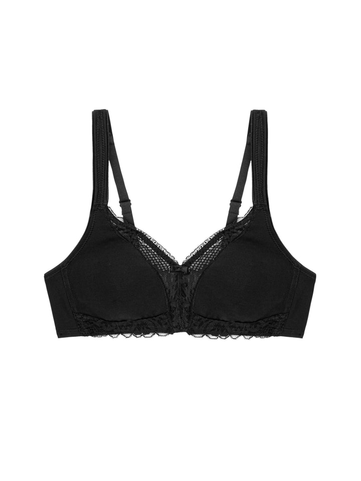 Triumph Бюстгальтер без косточек Modern Lace+Cotton, черный
Triumph Бюстгальтер без косточек Modern Lace+Cotton, черный
