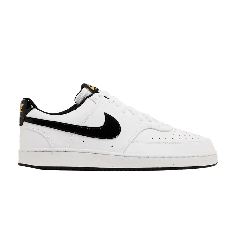Кроссовки Nike Court Vision Low 'White Black Metallic Gold', белый
Кроссовки Nike Court Vision Low 'White Black Metallic Gold', белый