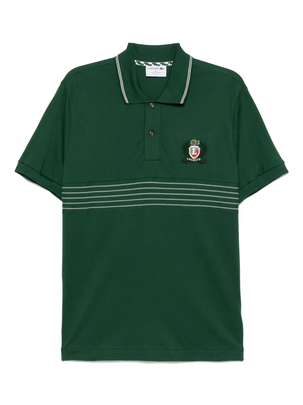Рубашка поло с вышитым логотипом Lacoste, зеленый
Рубашка поло с вышитым логотипом Lacoste, зеленый
