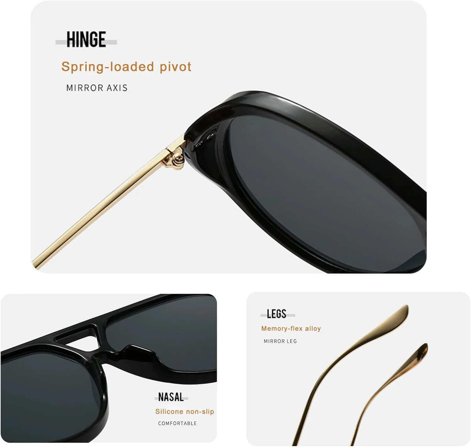 Модные солнцезащитные очки-авиаторы большого размера для женщин и мужчин, в стиле ретро, большие солнцезащитные очки-щитки, винтажные очки Teumire, A10 Black/Yellow
Модные солнцезащитные очки-авиаторы большого размера для женщин и мужчин, в стиле ретро, большие солнцезащитные очки-щитки, винтажные очки Teumire, A10 Black/Yellow