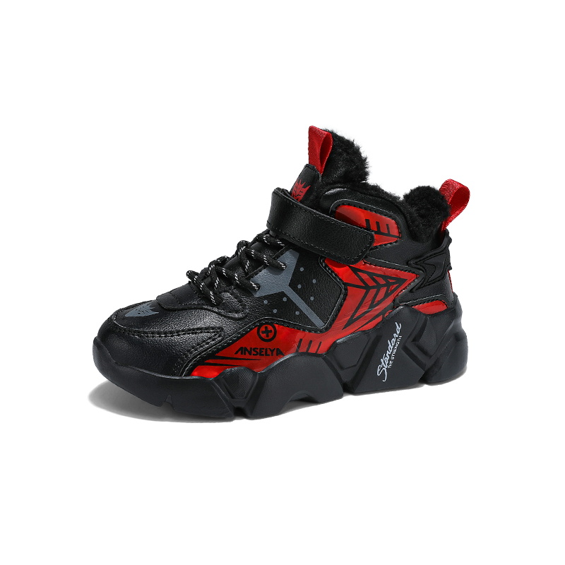 Детские баскетбольные кроссовки TONYBEAR, черный/красный
Детские баскетбольные кроссовки TONYBEAR, черный/красный