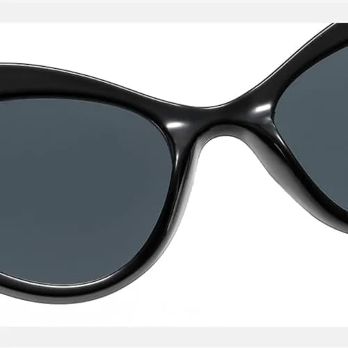 Модные солнцезащитные очки с металлической цепочкой 2027 года для женщин, винтажные, в маленькой оправе «кошачий глаз», летние очки для женщин MTZJH, Black
Модные солнцезащитные очки с металлической цепочкой 2027 года для женщин, винтажные, в маленькой оправе «кошачий глаз», летние очки для женщин MTZJH, Black