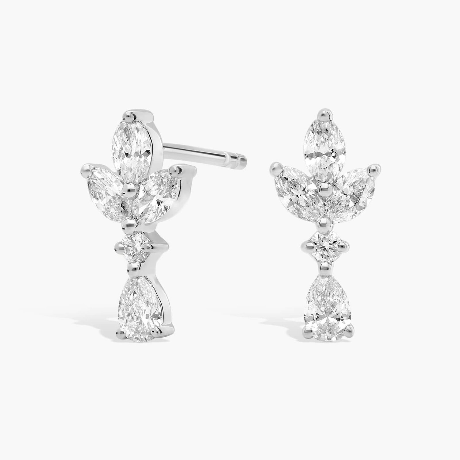 Серьги-подвески с бриллиантами из белого золота 14 карат (1/2 карата) Blue Nile
Серьги-подвески с бриллиантами из белого золота 14 карат (1/2 карата) Blue Nile