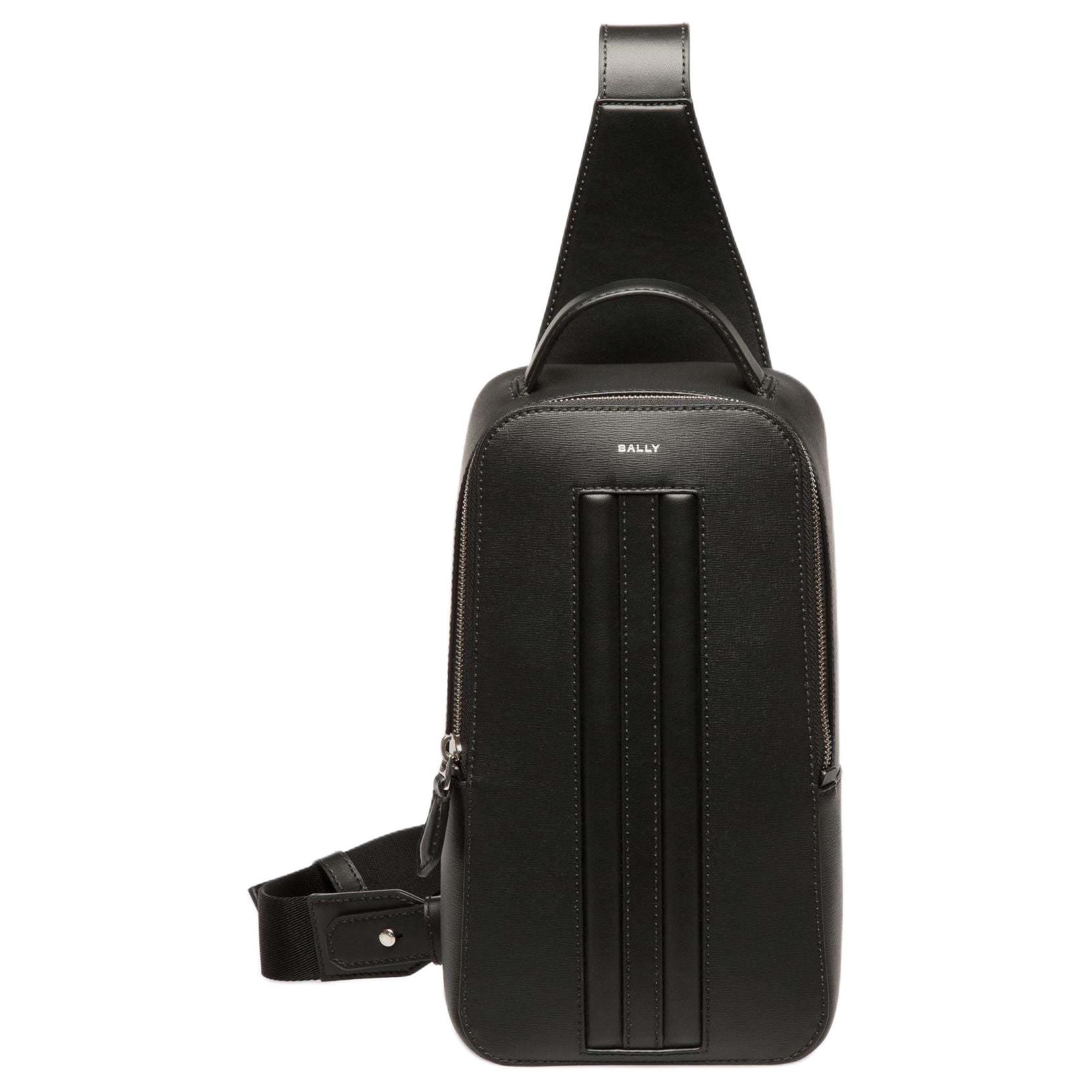 BALLY Возрождённая кожаная сумка-кошелёк через плечо мужская чёрная
BALLY Возрождённая кожаная сумка-кошелёк через плечо мужская чёрная