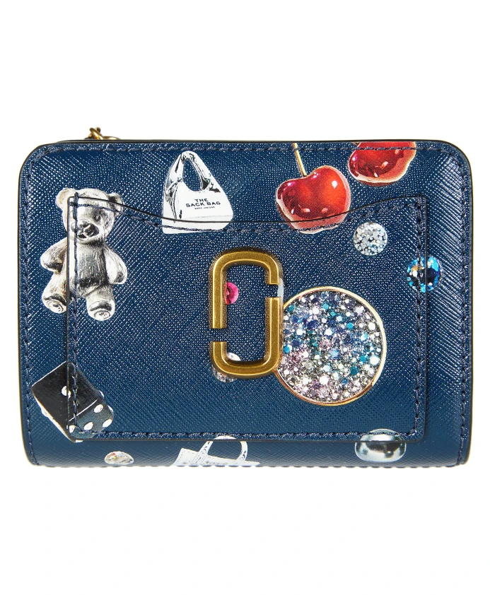 Миниатюрный компактный кошелек Marc Jacobs, синий
Миниатюрный компактный кошелек Marc Jacobs, синий