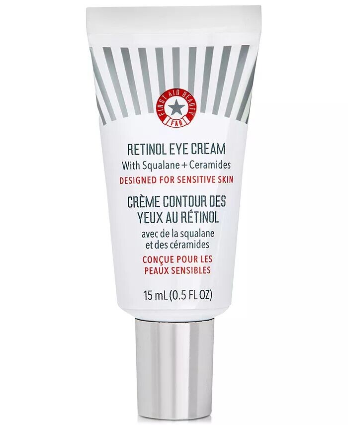 Крем для глаз с ретинолом, скваланом и керамидами, 0,5 унции First Aid Beauty
Крем для глаз с ретинолом, скваланом и керамидами, 0,5 унции First Aid Beauty