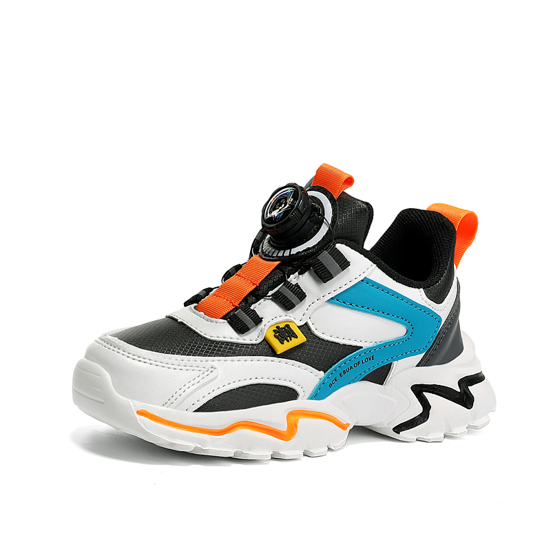 Детские кроссовки для бега TONYBEAR, черный/оранжевый
Детские кроссовки для бега TONYBEAR, черный/оранжевый