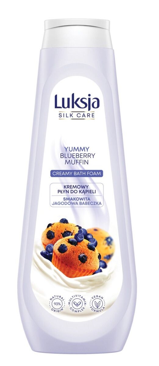 Luksja Silk Care Blueberry Muffin ванна с пеной, 900 ml
Luksja Silk Care Blueberry Muffin ванна с пеной, 900 ml