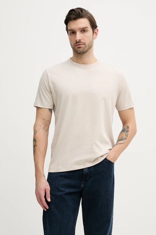 Хлопковая футболка Paul&Shark, бежевый
Хлопковая футболка Paul&Shark, бежевый