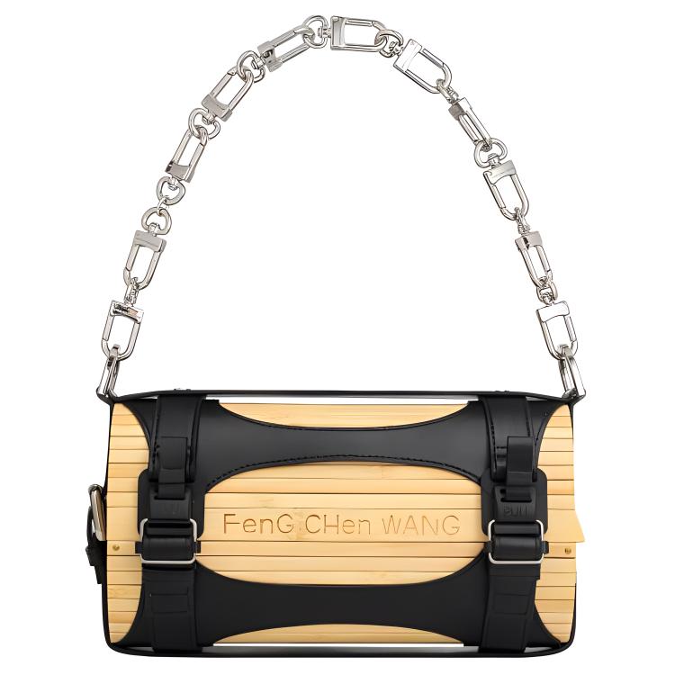 Feng Chen Wang Бамбуковая сумка через плечо унисекс черная
Feng Chen Wang Бамбуковая сумка через плечо унисекс черная