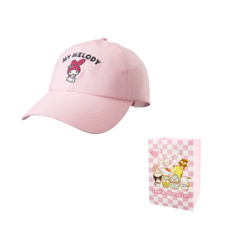 Sanrio Бейсболка из полиамида унисекс, Pink My Melody Baseball Cap
Sanrio Бейсболка из полиамида унисекс, Pink My Melody Baseball Cap