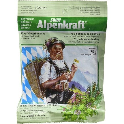 Травяные конфеты Alpenkraft с медом и солодом Sa 75 г, Floradix
Травяные конфеты Alpenkraft с медом и солодом Sa 75 г, Floradix