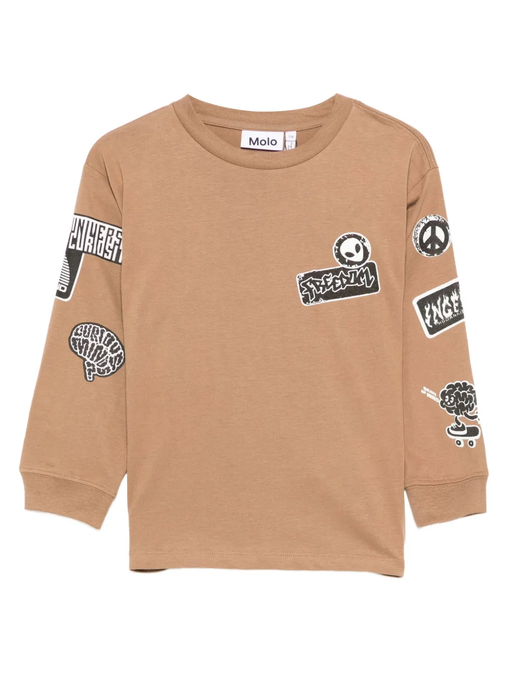 Толстовка Rube с длинными рукавами Molo, коричневый
Толстовка Rube с длинными рукавами Molo, коричневый