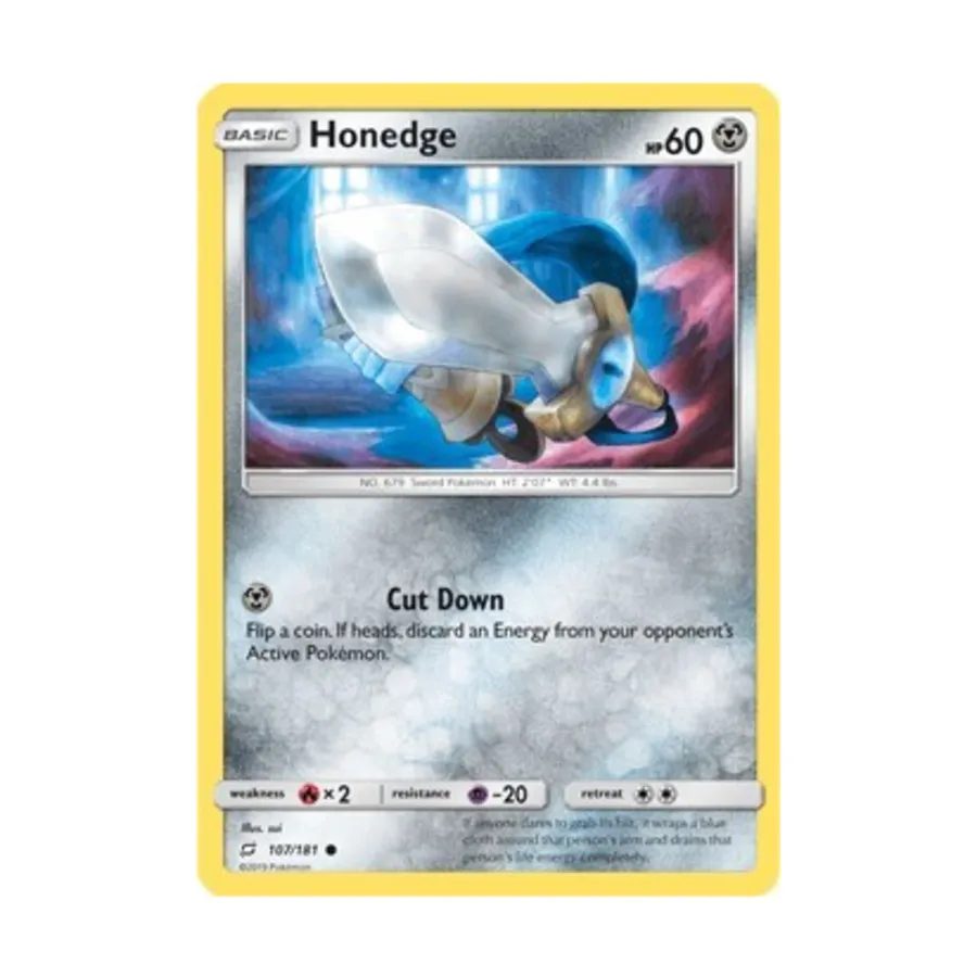 CCG Хонедж (К) #107, Pokemon - SM - Team Up - Singles
CCG Хонедж (К) #107, Pokemon - SM - Team Up - Singles