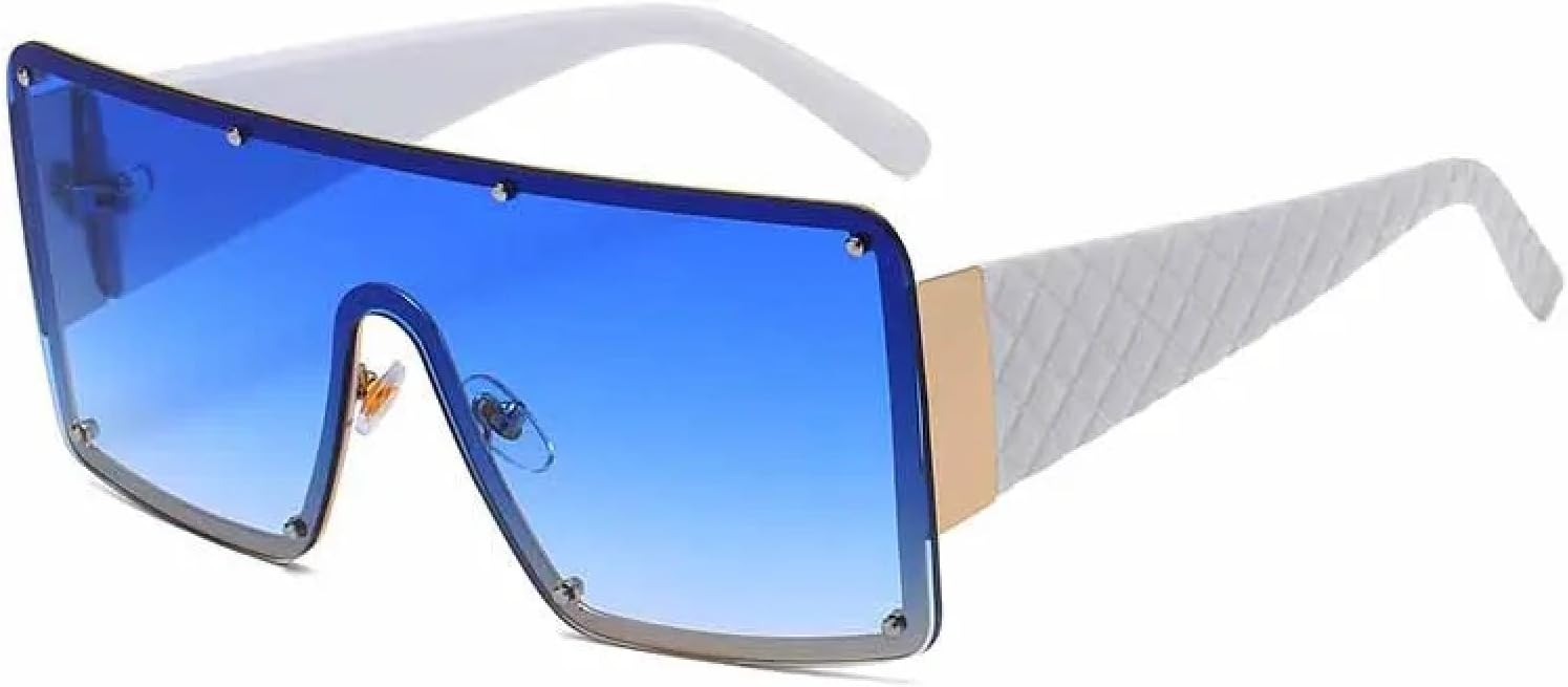 Большие цельные солнцезащитные очки Broadside для женщин в винтажном стиле, для активного отдыха и путешествий, с защитой от УФ-излучения UV400 TKKTLLT, White Gradient Blue
Большие цельные солнцезащитные очки Broadside для женщин в винтажном стиле, для активного отдыха и путешествий, с защитой от УФ-излучения UV400 TKKTLLT, White Gradient Blue