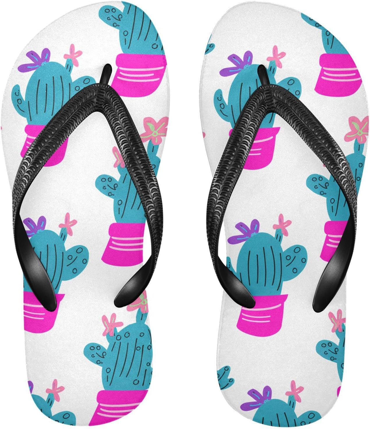 Женские и мужские пляжные шлепанцы Cactus Flower белого цвета, резиновые, противоскользящие, летние, для душа и прогулок Sinestour
Женские и мужские пляжные шлепанцы Cactus Flower белого цвета, резиновые, противоскользящие, летние, для душа и прогулок Sinestour