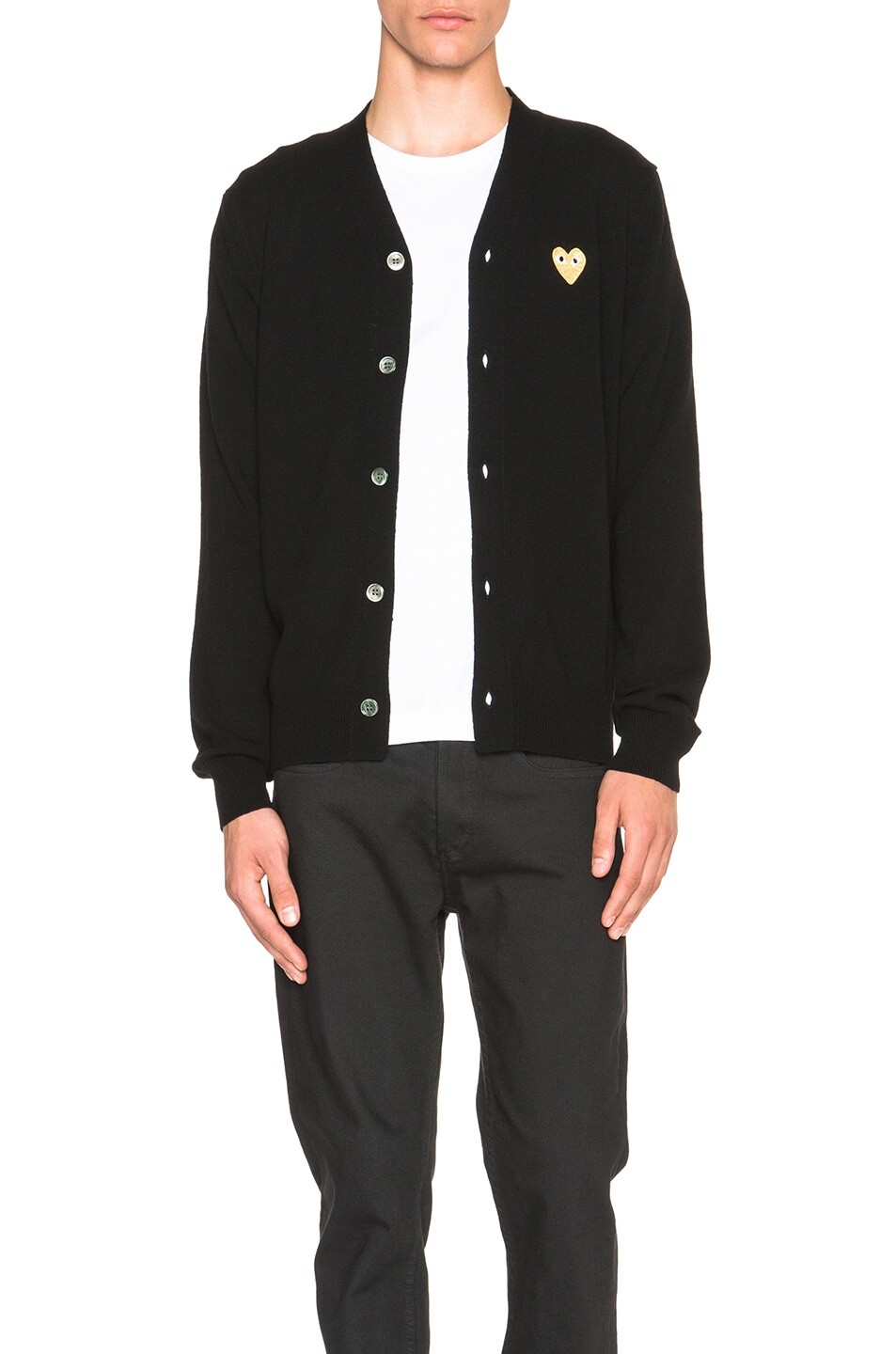 Кардиган Comme des Garçons With Gold Emblem, черный
Кардиган Comme des Garçons With Gold Emblem, черный