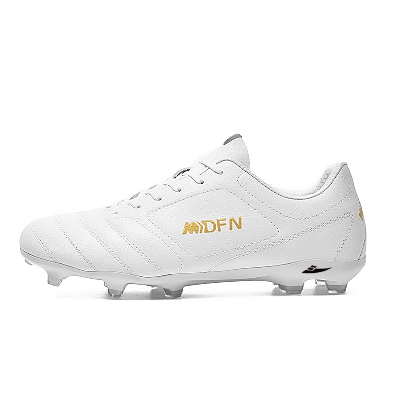 Kuding Скользостойкие противоударные футбольные бутсы унисекс белые с длинными шипами, цвет White Long Stud
Kuding Скользостойкие противоударные футбольные бутсы унисекс белые с длинными шипами, цвет White Long Stud