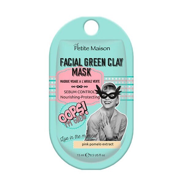 Ой, я молодец! Маска из зеленой глины 15 мл Petite Maison
Ой, я молодец! Маска из зеленой глины 15 мл Petite Maison