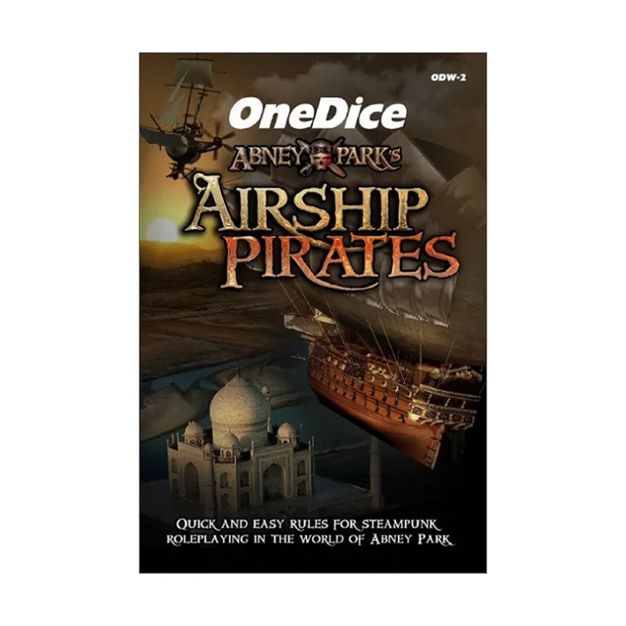 OneDice Abney Park's Airship Pirates, Role Playing Games (Cakebread & Walton), мягкая обложка
OneDice Abney Park's Airship Pirates, Role Playing Games (Cakebread & Walton), мягкая обложка