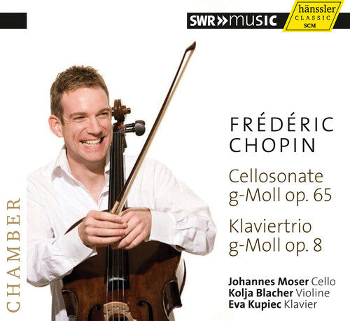 CD диск Chopin / Moser / Blacher / Kupiec: Cello Sonata & Pno Trio
CD диск Chopin / Moser / Blacher / Kupiec: Cello Sonata & Pno Trio