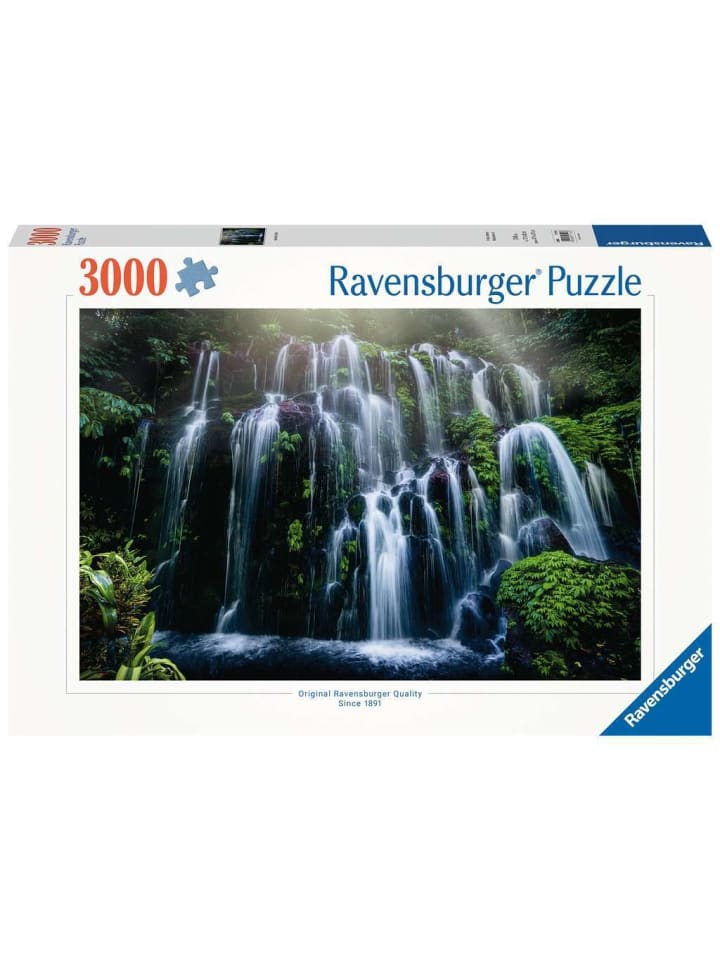 Пазл Ravensburger из 3000 деталей: Водопад на Бали в ярких красках
Пазл Ravensburger из 3000 деталей: Водопад на Бали в ярких красках