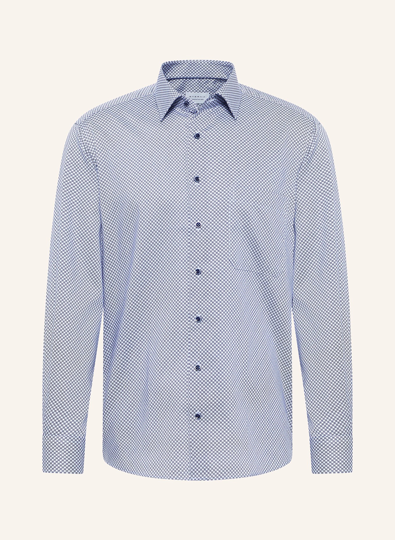 Рубашка удобного кроя Eterna, синий
Рубашка удобного кроя Eterna, синий