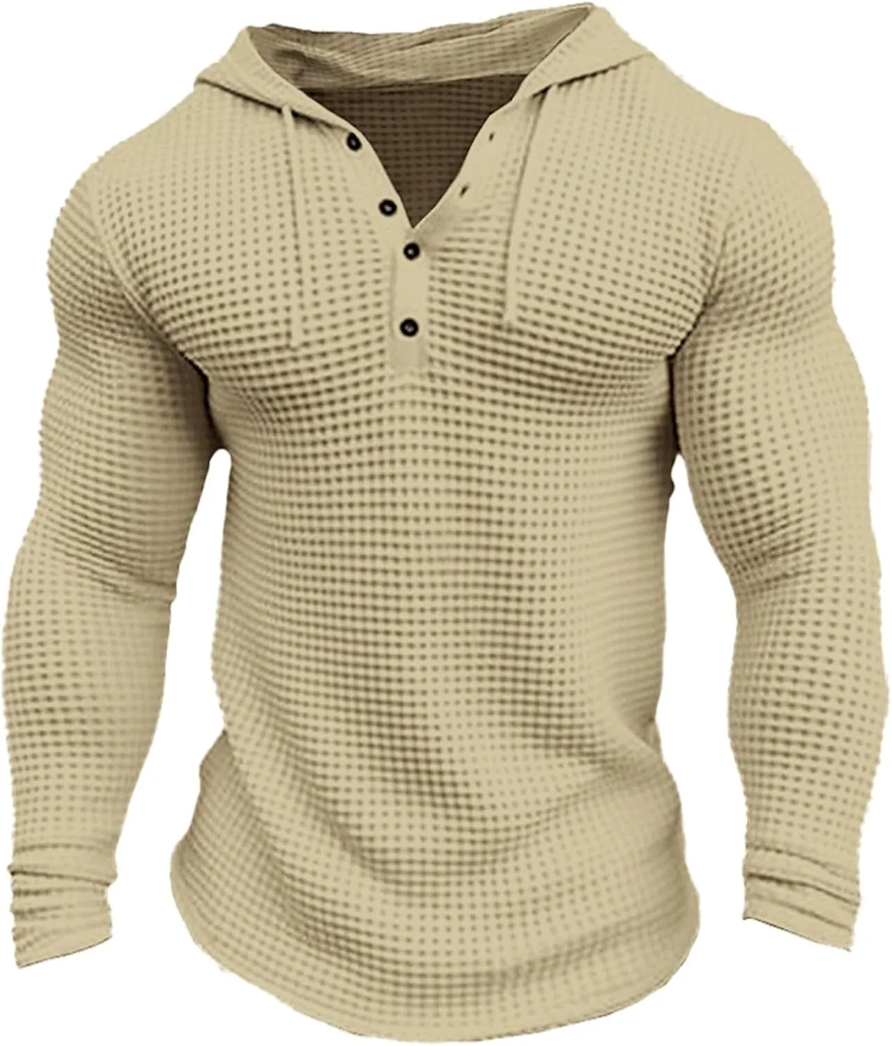 Мужская толстовка с капюшоном Casual, длинный рукав, Waffle Knit
Мужская толстовка с капюшоном Casual, длинный рукав, Waffle Knit