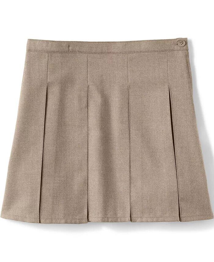 Школьная форма для больших девочек, плиссированная юбка до колена Lands' End, черный
Школьная форма для больших девочек, плиссированная юбка до колена Lands' End, черный