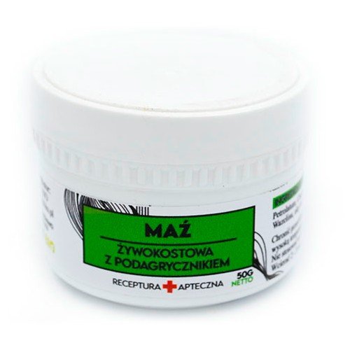 BJK BIO Мазь окопника с молотой бузиной 50 г EFEKTIMPEX Krystyna Borecka 
BJK BIO Мазь окопника с молотой бузиной 50 г EFEKTIMPEX Krystyna Borecka