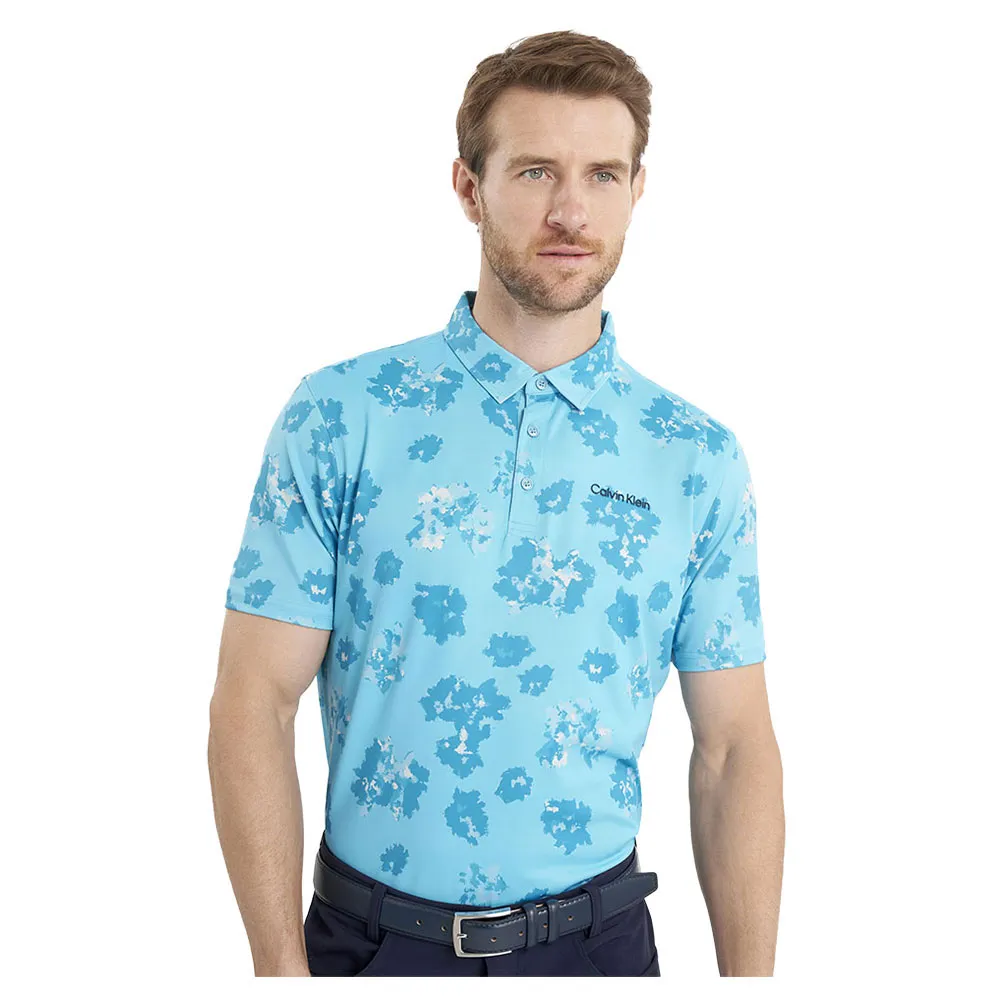 Поло с коротким рукавом Calvin Klein Golf Cyber Floral Printed, синий
Поло с коротким рукавом Calvin Klein Golf Cyber Floral Printed, синий