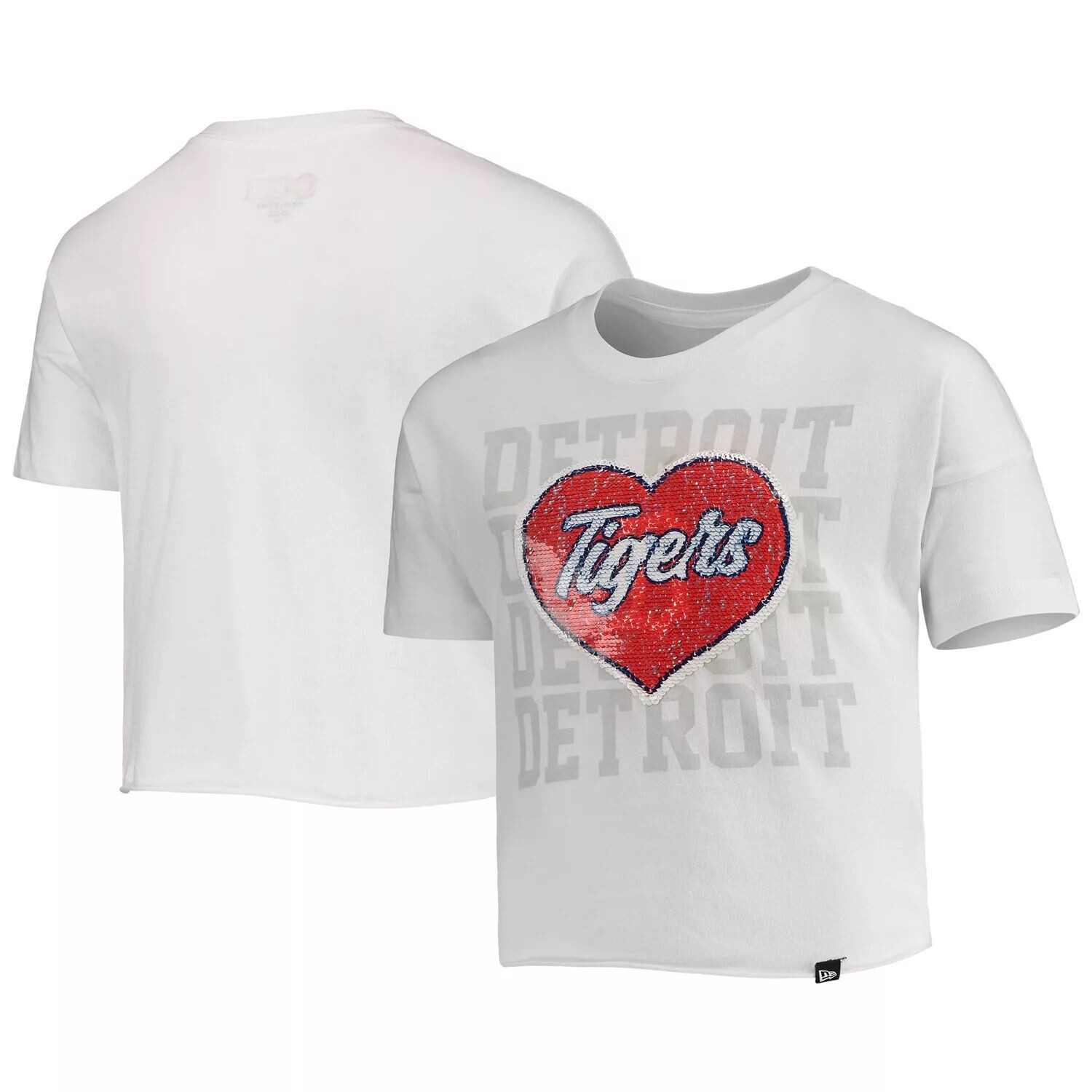 Молодежный укороченный топ с отворотами и сердечками New Era для девочек Detroit Tigers New Era
Молодежный укороченный топ с отворотами и сердечками New Era для девочек Detroit Tigers New Era