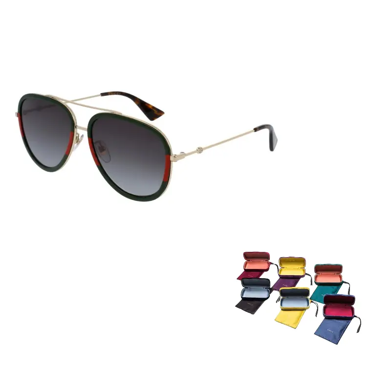 GUCCI Авиаторские солнцезащитные очки Aviator, Golden Green
GUCCI Авиаторские солнцезащитные очки Aviator, Golden Green