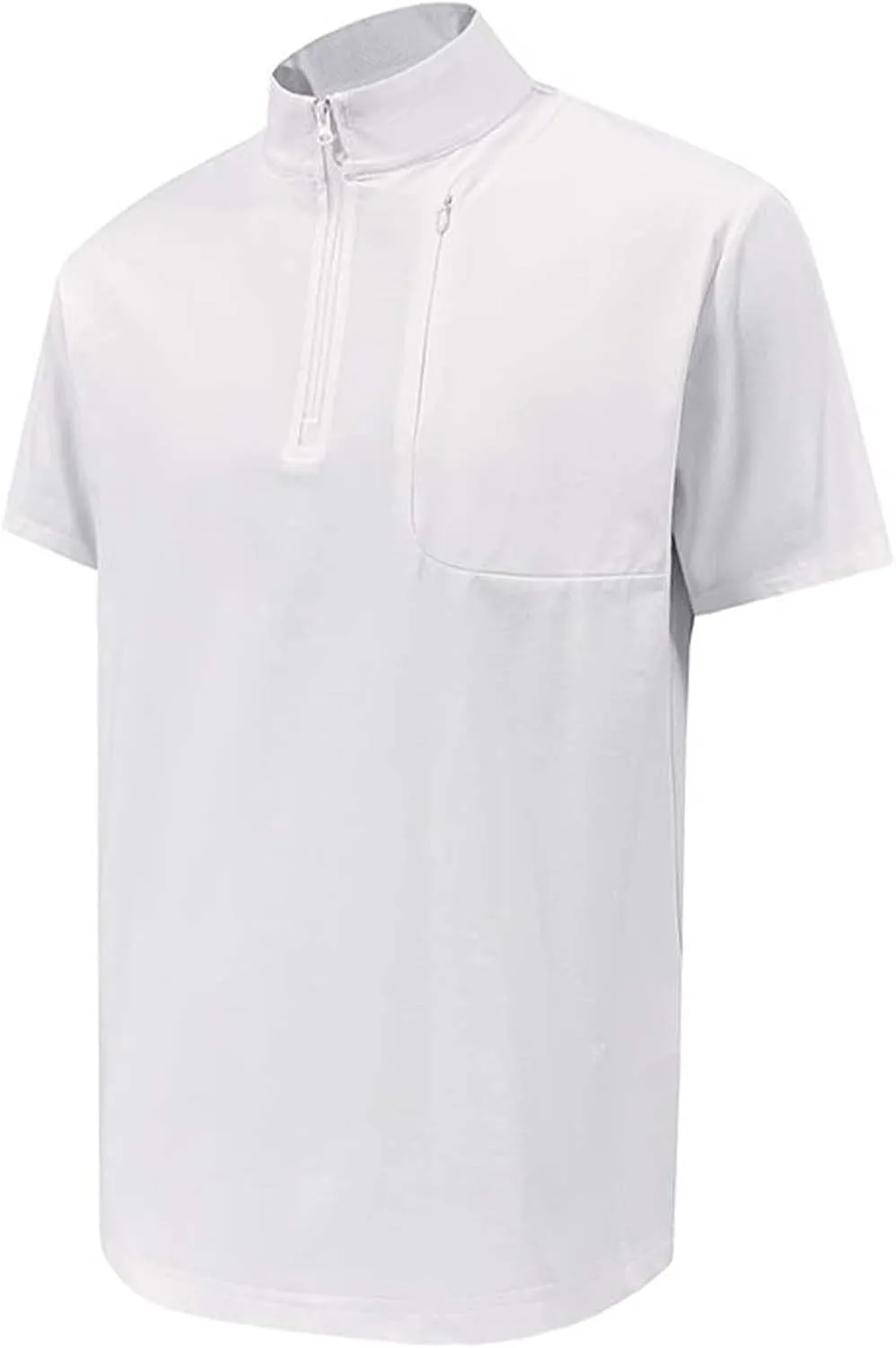 Футболка Quarter Zip для мужчин Plus Size с воротником стойкой и короткими рукавами
Футболка Quarter Zip для мужчин Plus Size с воротником стойкой и короткими рукавами