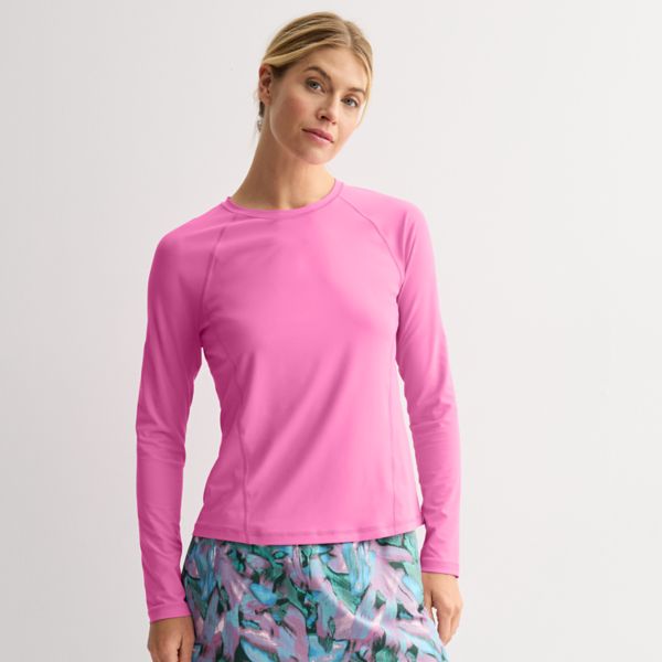 Женская ультрарастягивающаяся футболка Sun Gear Tek Gear, цвет bubble bliss
Женская ультрарастягивающаяся футболка Sun Gear Tek Gear, цвет bubble bliss