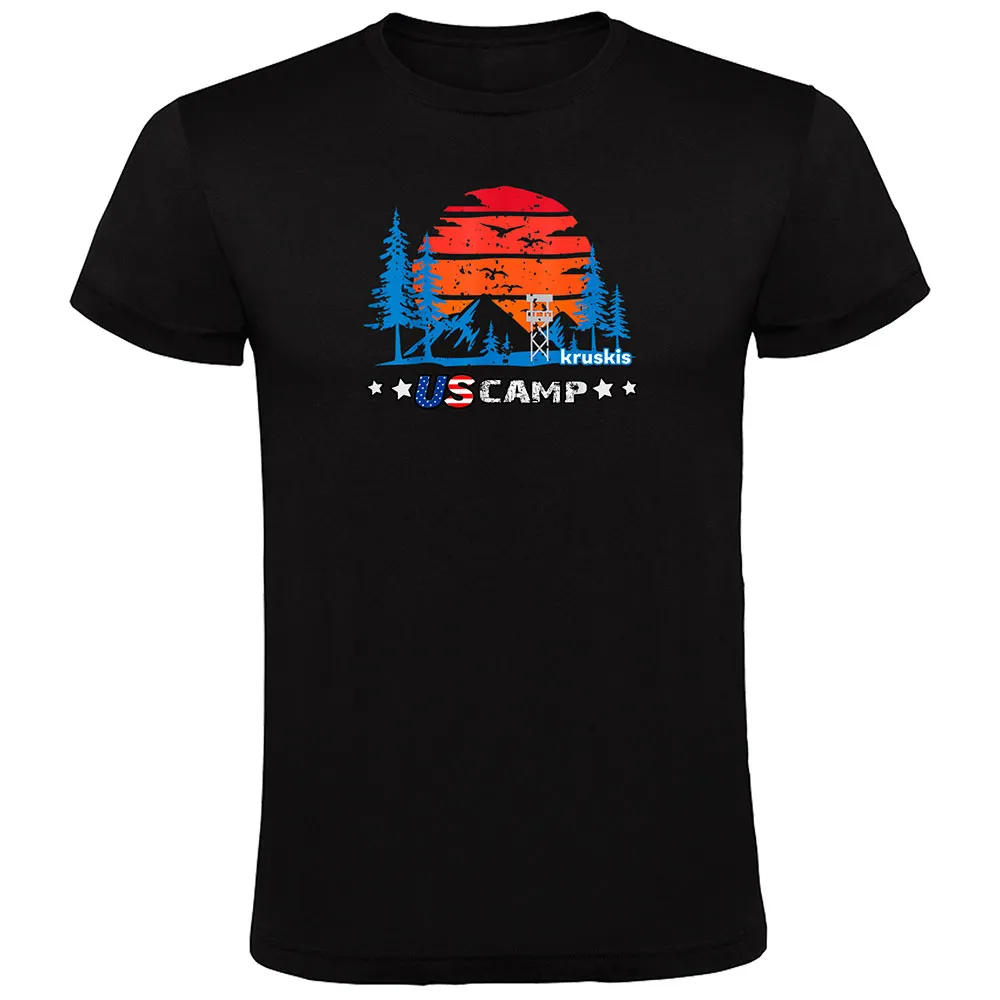Футболка с коротким рукавом Kruskis Us Camp, черный
Футболка с коротким рукавом Kruskis Us Camp, черный