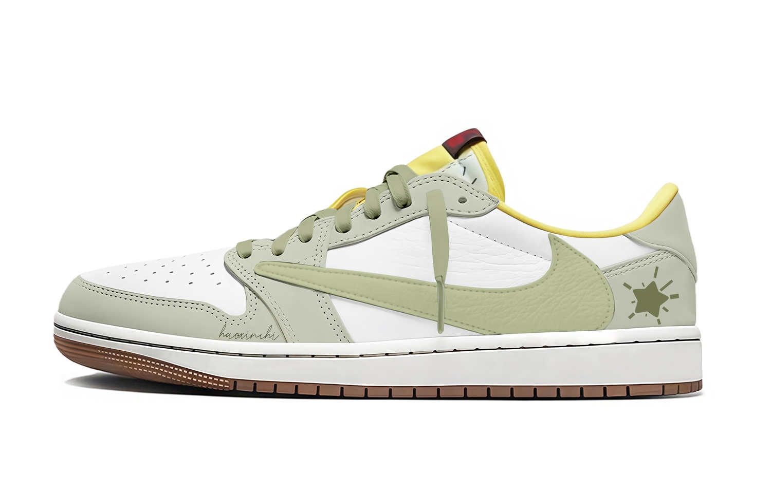 Travis Scott x Air 1 Lime Trail Travis Scott X AJ1 Low Cushioning Low top Vintage баскетбольные кроссовки Unisex Jordan, зеленый белый
Travis Scott x Air 1 Lime Trail Travis Scott X AJ1 Low Cushioning Low top Vintage баскетбольные кроссовки Unisex Jordan, зеленый белый